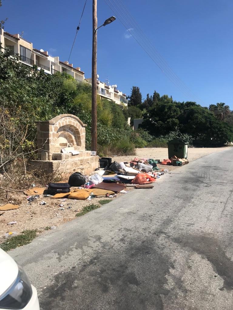 PYRGOU STREET IN CHLORAKAS