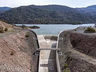 Kannaviou Reservoir Overflows
