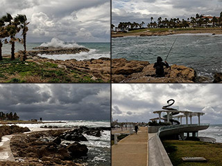 The Paphos Coast In Winter