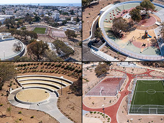 Paphos Park of Colours From Above