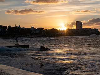 Paphos Seafront Storm - November 2023