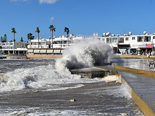 Paphos Sea Front Gale