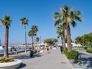 Paphos Sea Front In April