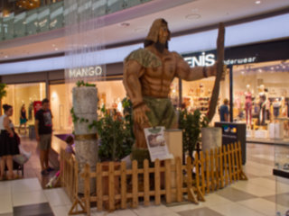 Greek Mythology At KIngs Avenue Mall