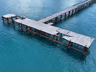 Limni Pier Is Broken