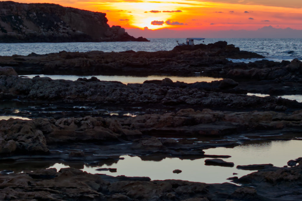 Yeronisos Island Sunset