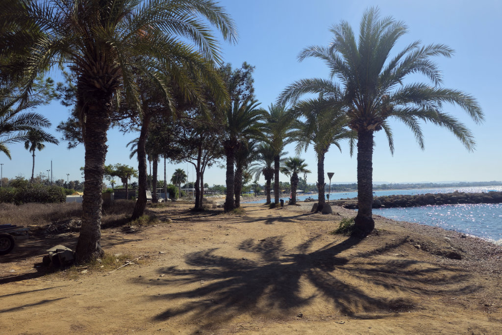 Distant Geroskipou Beach
