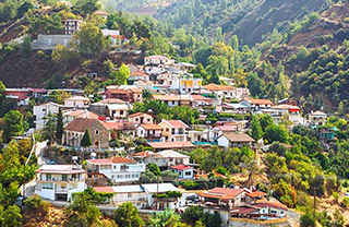 Troodos Mountains And Villages