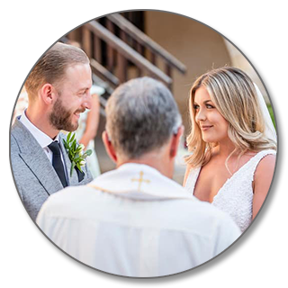 A new married Paphos Wedding Couple