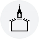 Logo showing a Paphos Church