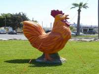Geroskipou Roundabout Easter Chicken 2017