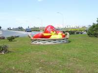 Geroskipou Roundabout Easter Decorations 2017