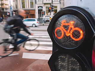 As of Wednesday, wearing a protective helmet is mandatory for cyclists
