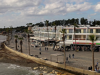 Paphos shopkeepers incensed as awnings taken down