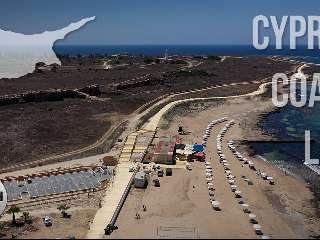 Light House Beach Area, Paphos Cyprus - Summer 2023