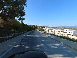 Paphos Airport to  Minthis Hills in 360!