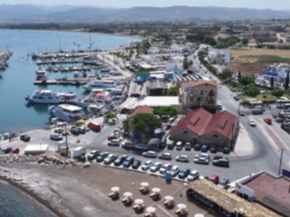 Latchi Harbour From Above