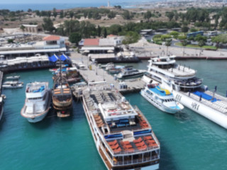 Paphos Harbour In June