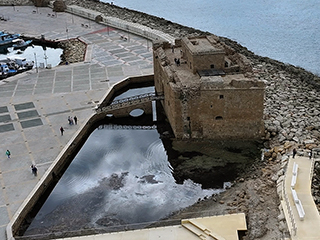 Paphos Harbour Reflections
