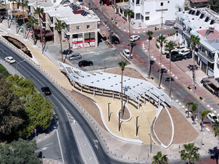 Poseidonos Avenue and Paphos Sea Front
