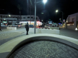 Paphos Sea Front And Harbour At Night