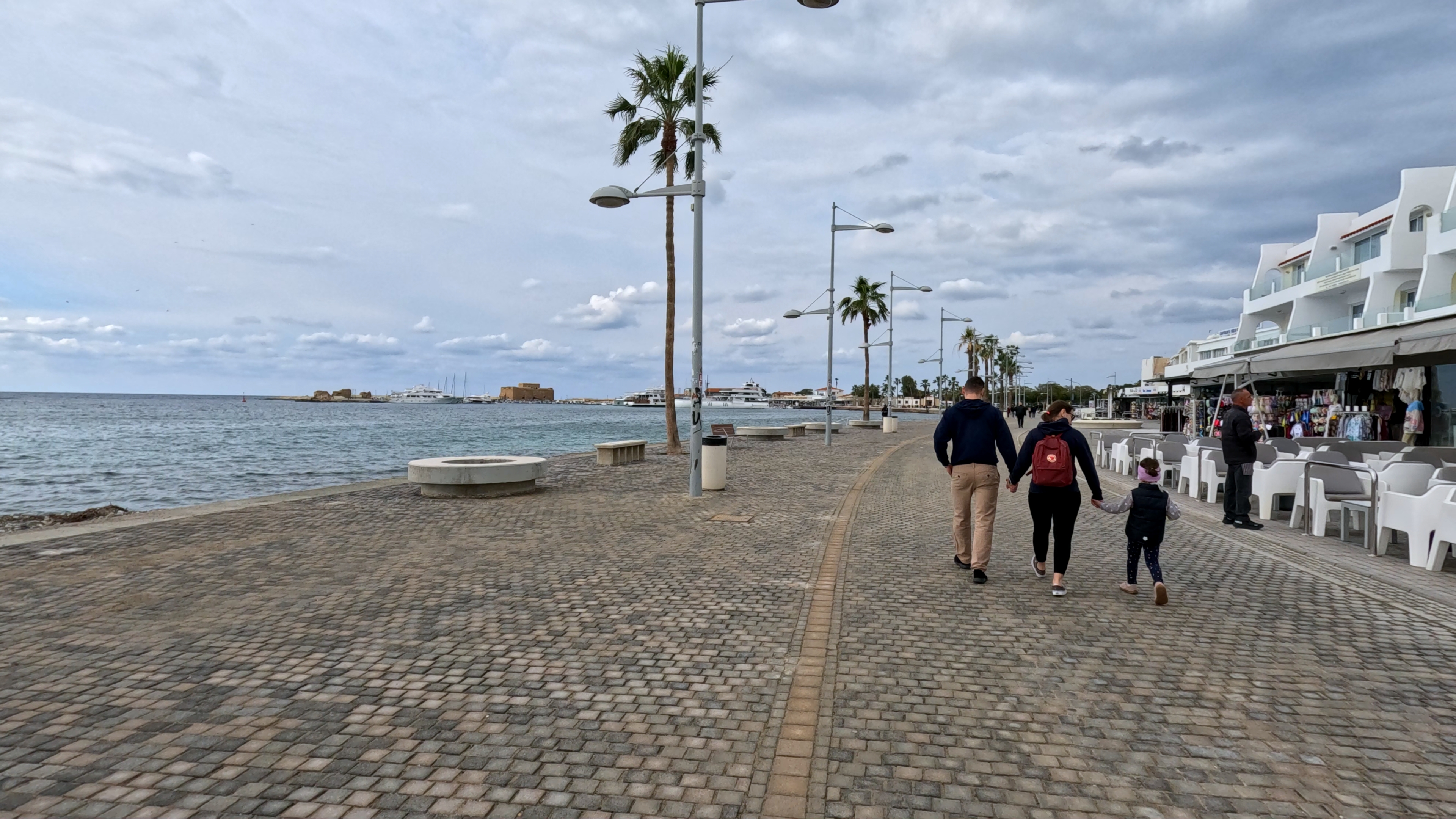 Paphos Seafront Cleanup After The Gales