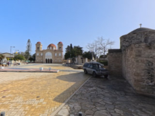 Drive from Chloraka to Paphos Harbour