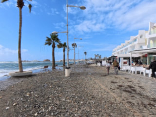More Winter Storms at Paphos Seafront