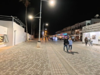 Paphos Seafront and Harbour On Saturday Night