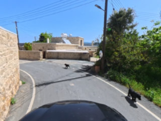 A Country Drive From Kathikas To Polis