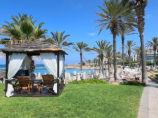 Holiday Vibes on Paphos Boardwalk At The Hotel Strip - Filmed This Morning!