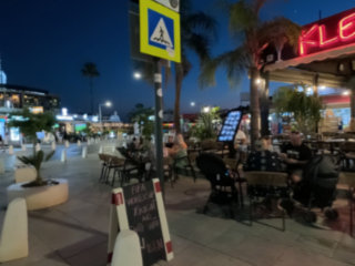 Coral Bay Strip On Saturday Night