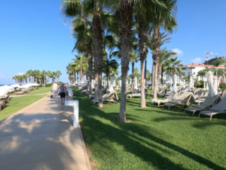 The Olympic Lagoon Resort And Triangle This Morning - Paphos In September!