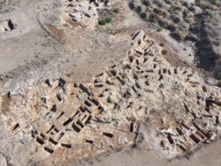 Kissos Hotel to Kefalos Excavations Area - Walk And Drone Flight Over Paphos Coa