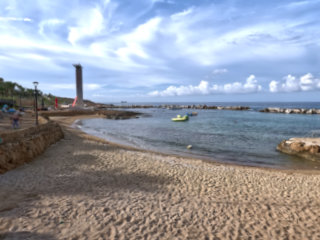 St George's Chapel, Hotel And Beach - Paphos In October