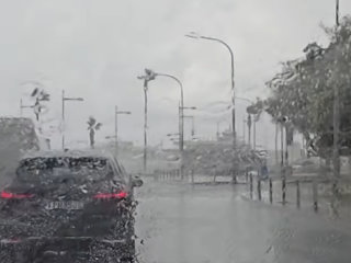 Weather Update • Paphos, Cyprus • 15th October 2026 • Flooded Roads